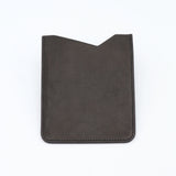 Leather Passport Cover - Barenia Anthracite