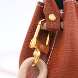 Leather Bucket Bag - BUCKET - Saffiano