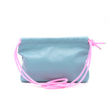 Sac Cuir Crossbody - LUTÈCE - Turquoise
