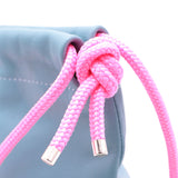 Sac Cuir Crossbody - LUTÈCE - Turquoise