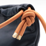 Sac Cuir Crossbody - LUTÈCE - Bleu Navy
