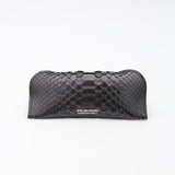 Étui à lunettes - Python Noir