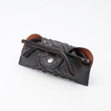 Étui à lunettes - Python Noir