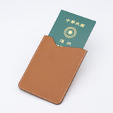 Leather Passport Cover - Dauphin Gold
