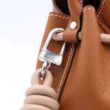 Mini Leather Bucket Bag - MINI BUCKET - Gold