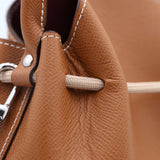 Mini Leather Bucket Bag - MINI BUCKET - Gold