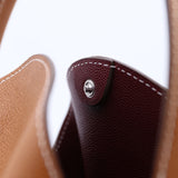 Mini Leather Bucket Bag - MINI BUCKET - Gold