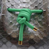Mini Sac Seau Cuir - MINI BUCKET - Python Green Hornet