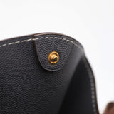 Mini Leather Bucket Bag - MINI BUCKET - Saffiano