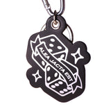 Luckey Holder - Rolling Dices - Noir / Blanc