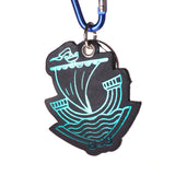 Luckey Holder - Bateau des Nautes - Noir / Turquoise