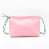 Sac Cuir Crossbody - LUTÈCE - Rose Bonbon