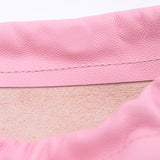 Sac Cuir Crossbody - LUTÈCE - Rose Bonbon