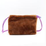 Sac Cuir Crossbody - LUTÈCE - Shearling Teddy