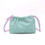 Sac Cuir Crossbody - LUTÈCE - Vert Printemps