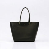 Leather Tote Bag - CICI - Black